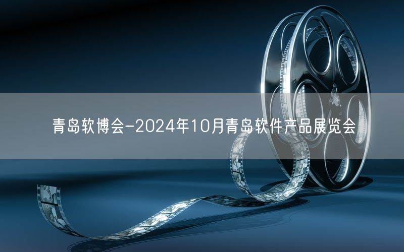 青岛软博会-2024年10月青岛软件产品